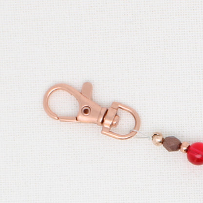Christmas Tree Double Clip Scissor Fob