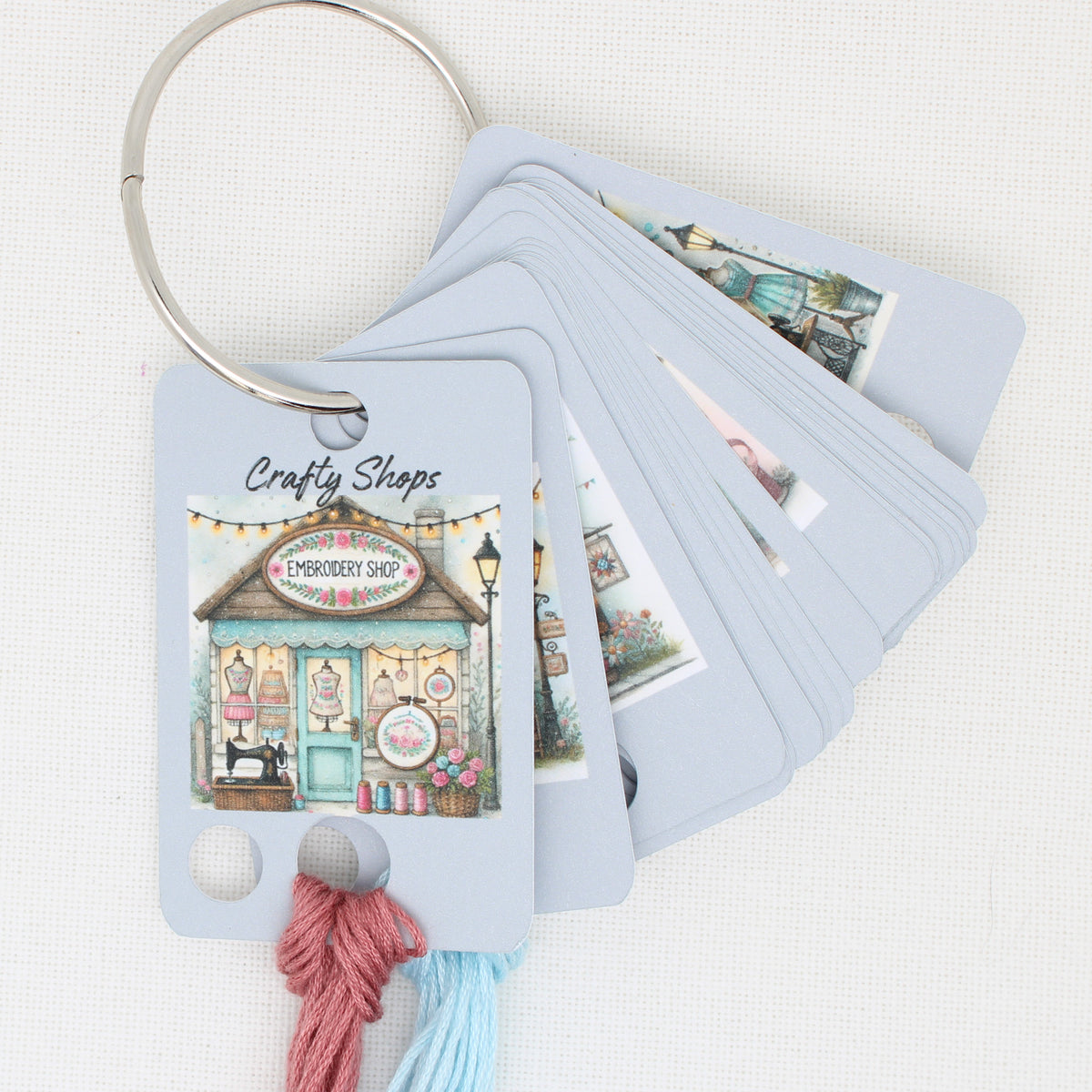 Crafty Shops  Floss Cards - Pack of 20