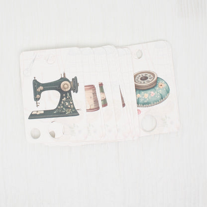 Sewing Machine Floss Cards- Pack Of 20 Cards