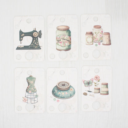 Sewing Machine Floss Cards- Pack Of 20 Cards