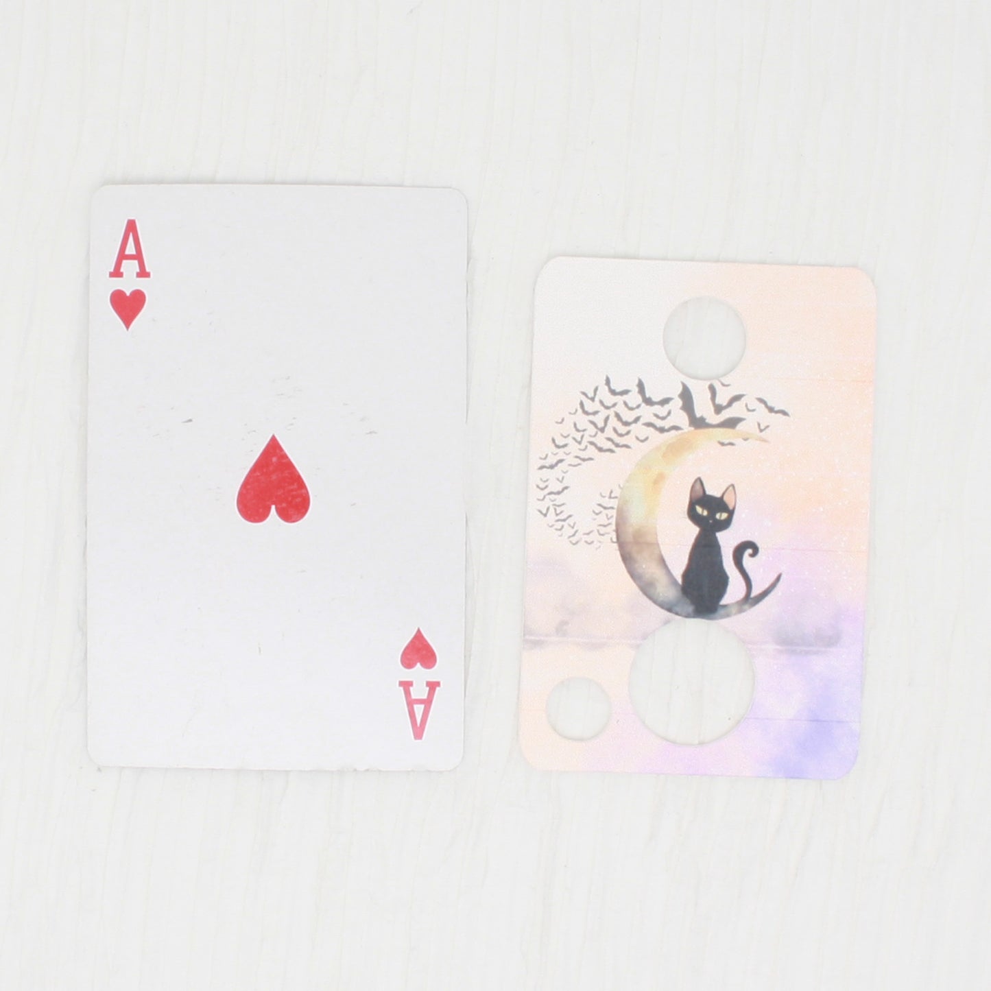 Cat On Moon Floss Cards- Pack Of 20 Cards