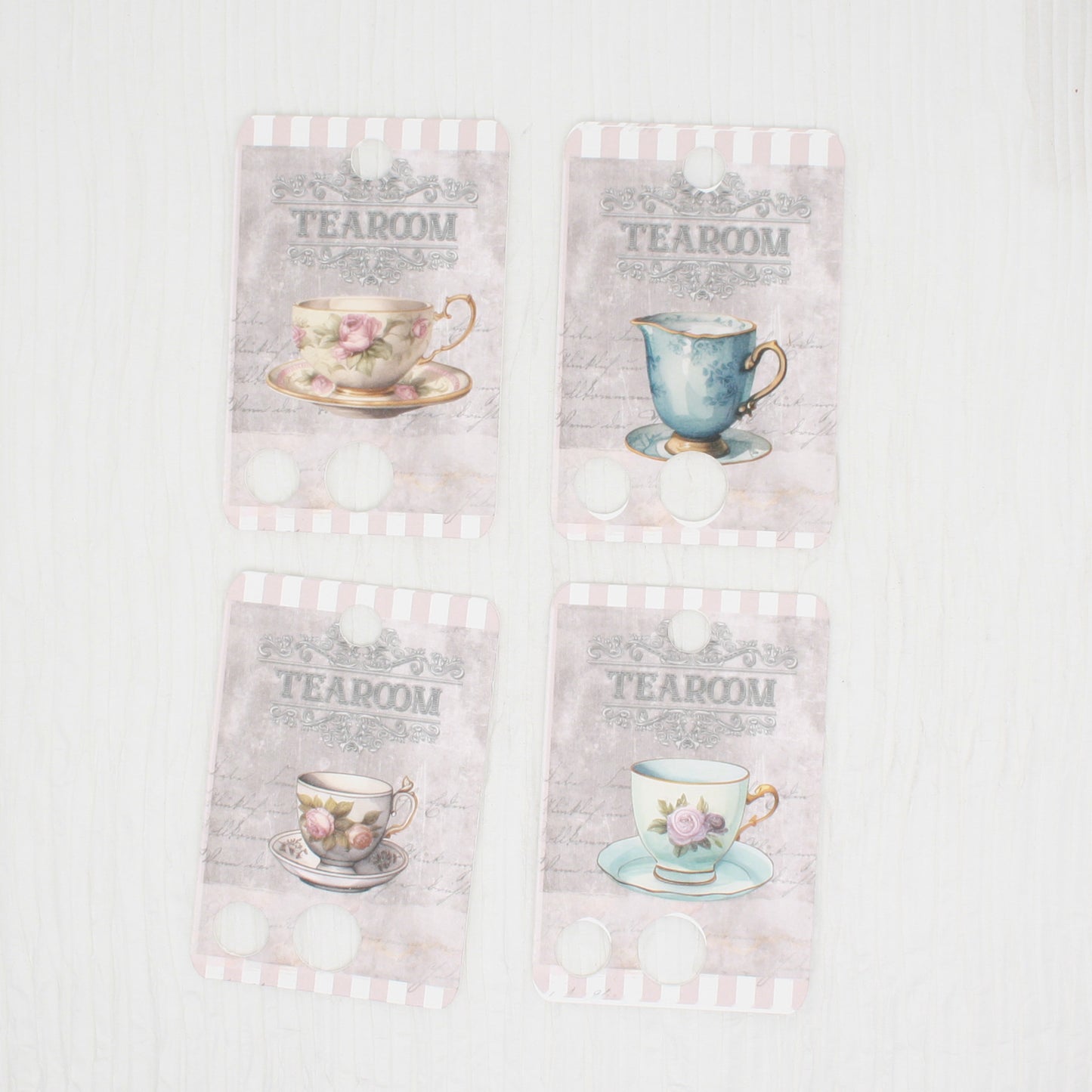 Tearoom Floss Cards