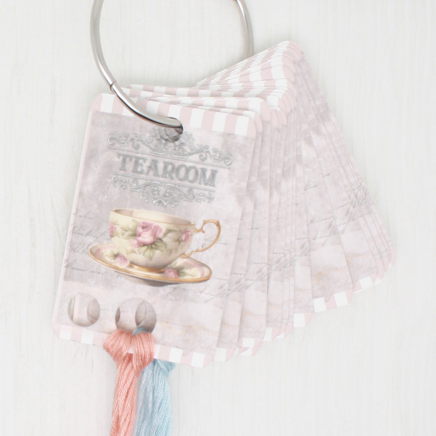 Tearoom Floss Cards