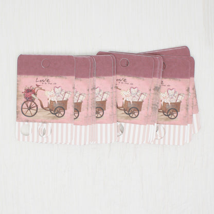 Valentine Bike Floss - Pack Of 20 Cards