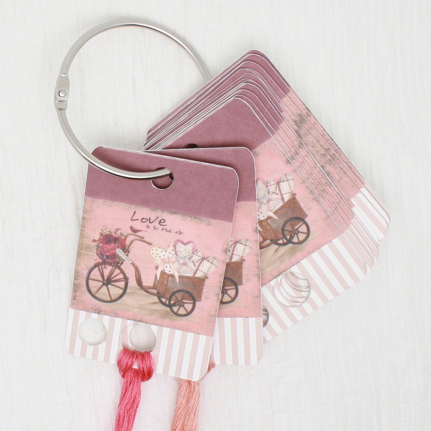 Valentine Bike Floss - Pack Of 20 Cards