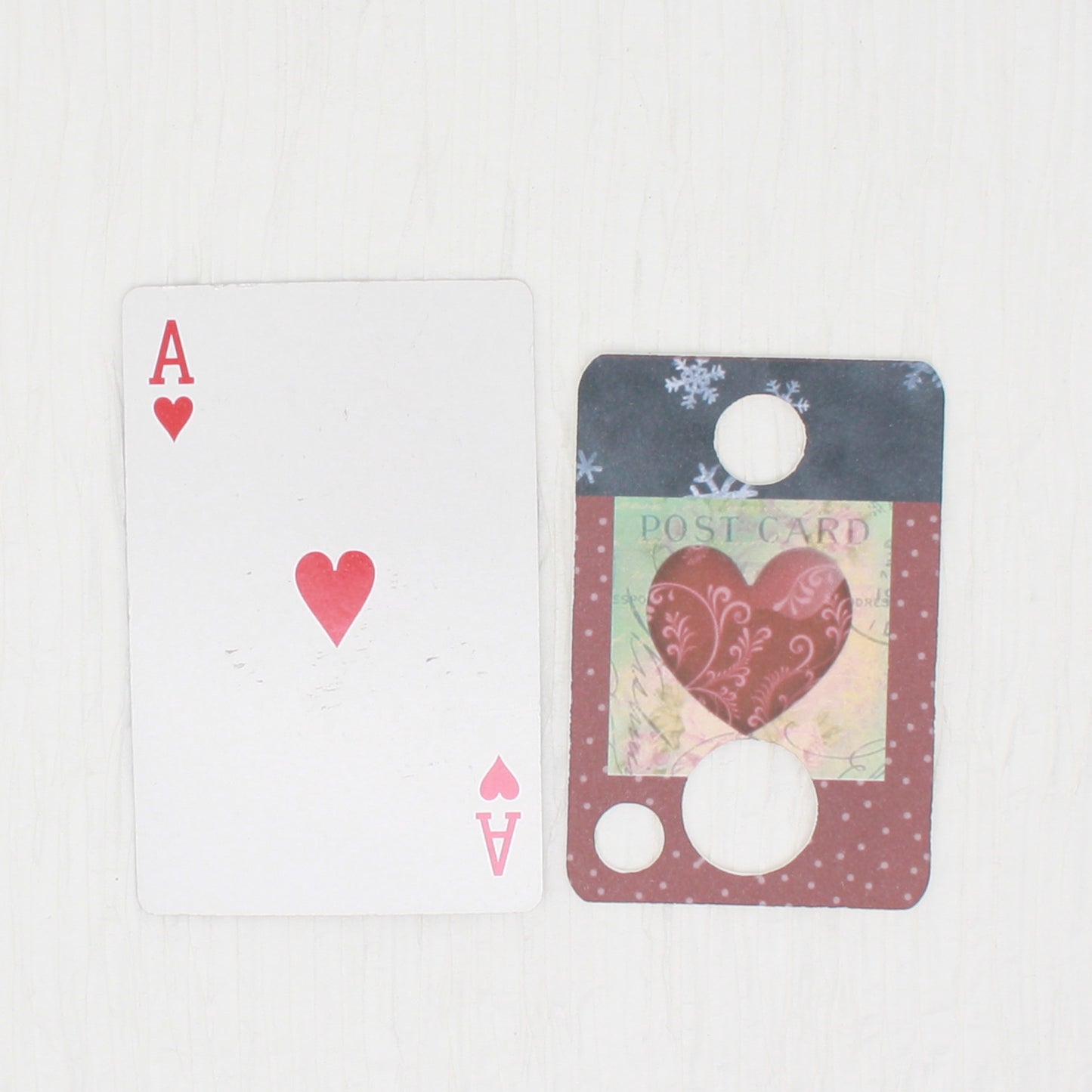 Valentine Heart Floss - Pack Of 20 Cards
