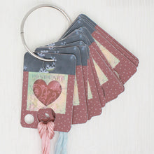 Valentine Heart Floss - Pack Of 20 Cards