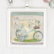 Life Is A Beautiful Ride Zipper Pull/ Mini-Fob