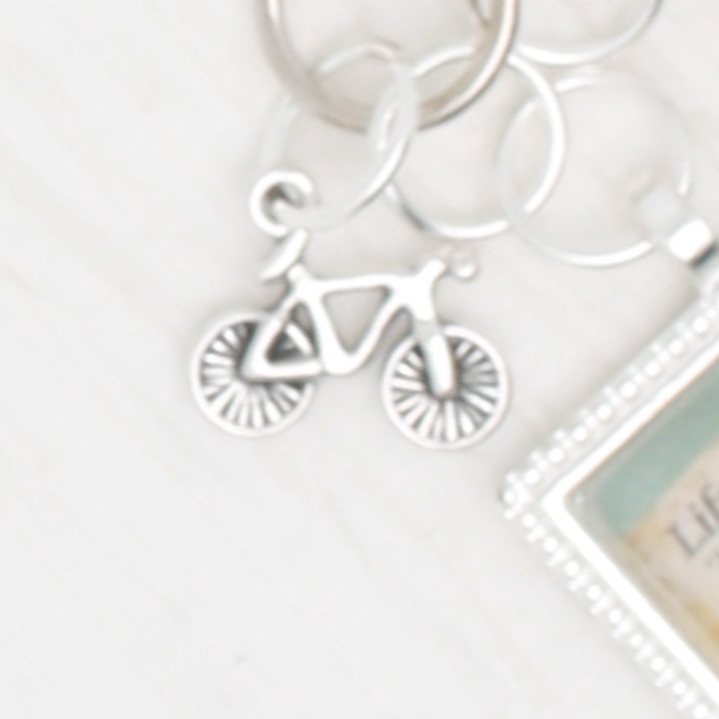 Life Is A Beautiful Ride Zipper Pull/ Mini-Fob
