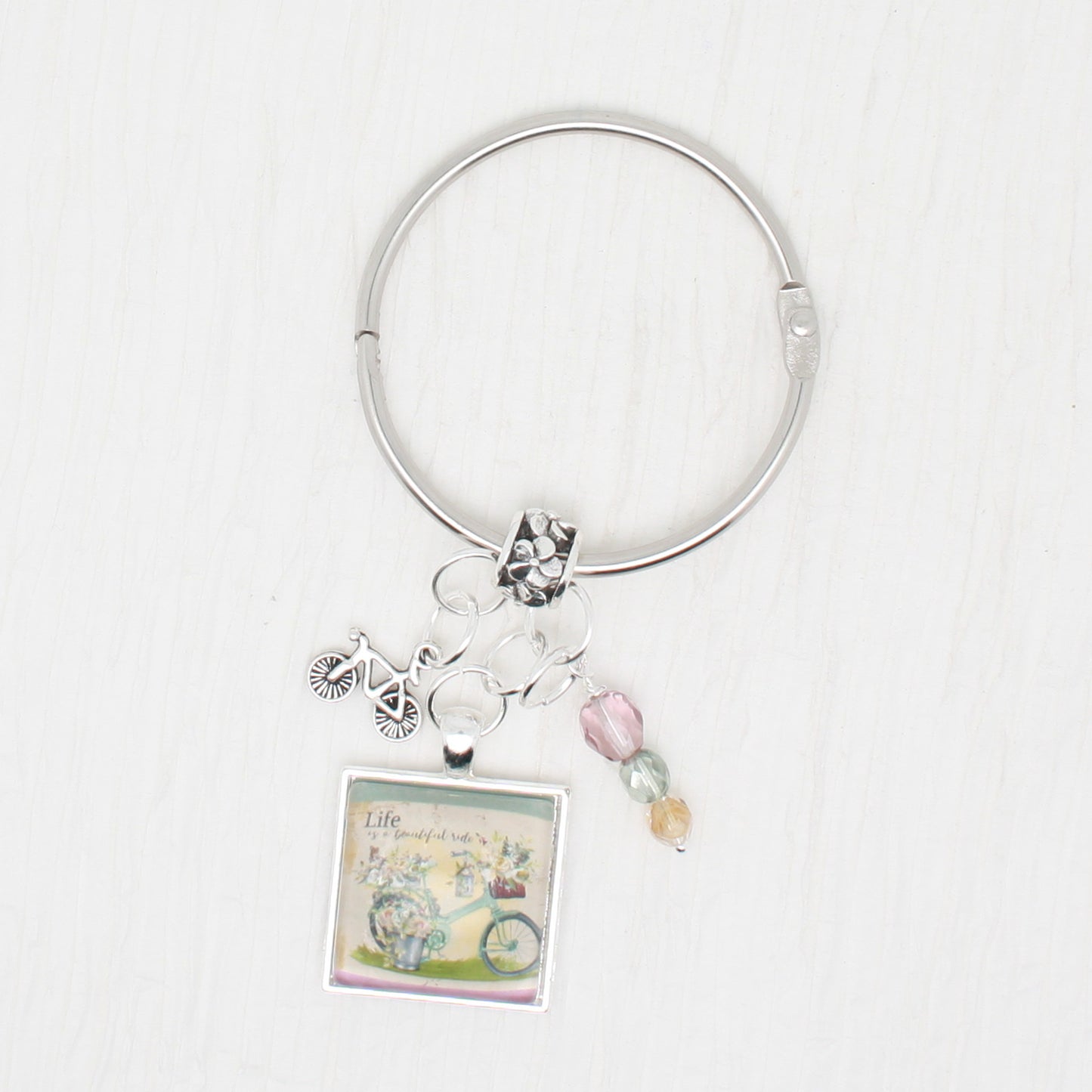 Life Is A Beautiful Ride Floss Ring