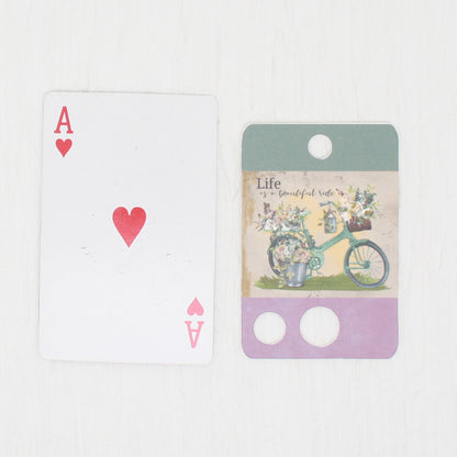 Life Is A Beautiful Ride Floss Cards- Pack Of 20 Cards