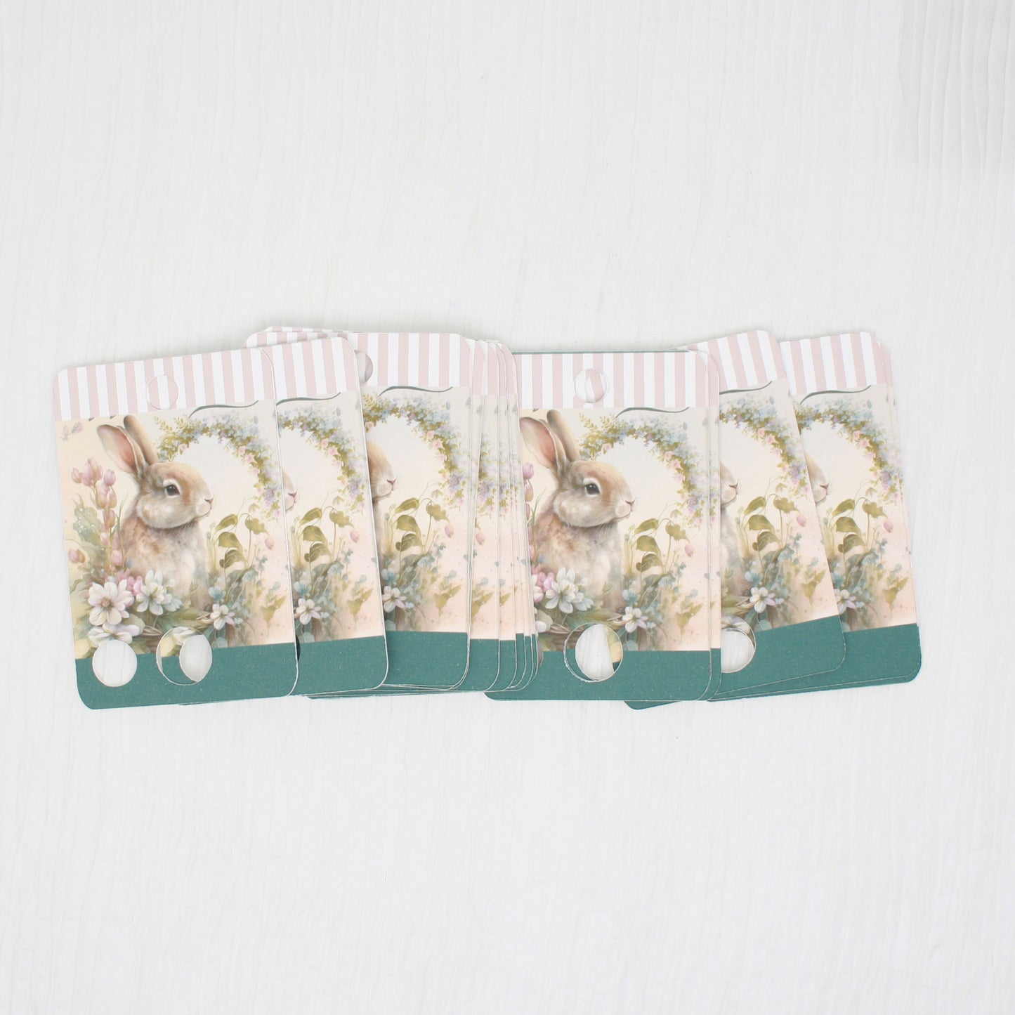 Welcome Bunny Floss Cards