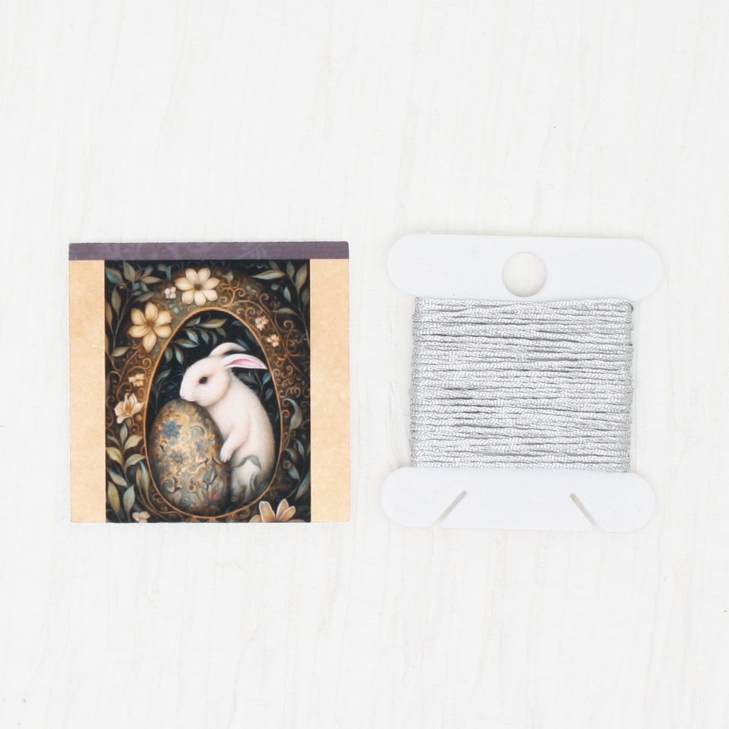 Golden Egg Bunny Needle Minder