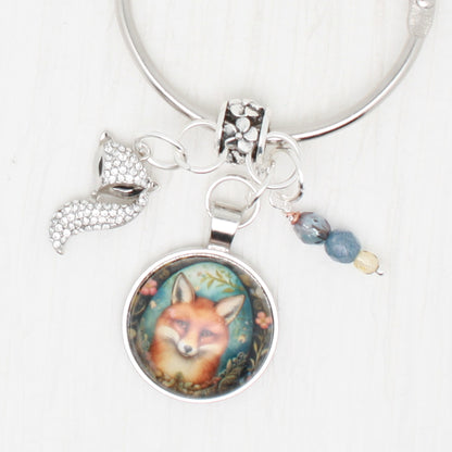 Golden Egg Animals Fox Floss Ring