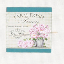 Peonies Needle Minder