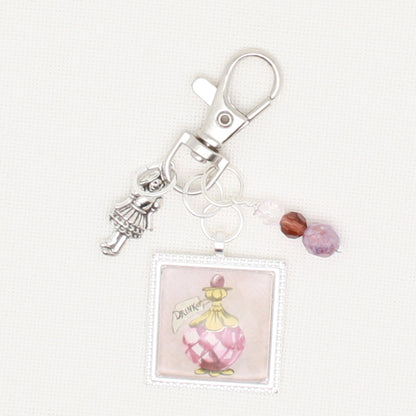 Wonderland Drink Me Zipper Pull/ Mini- Fob
