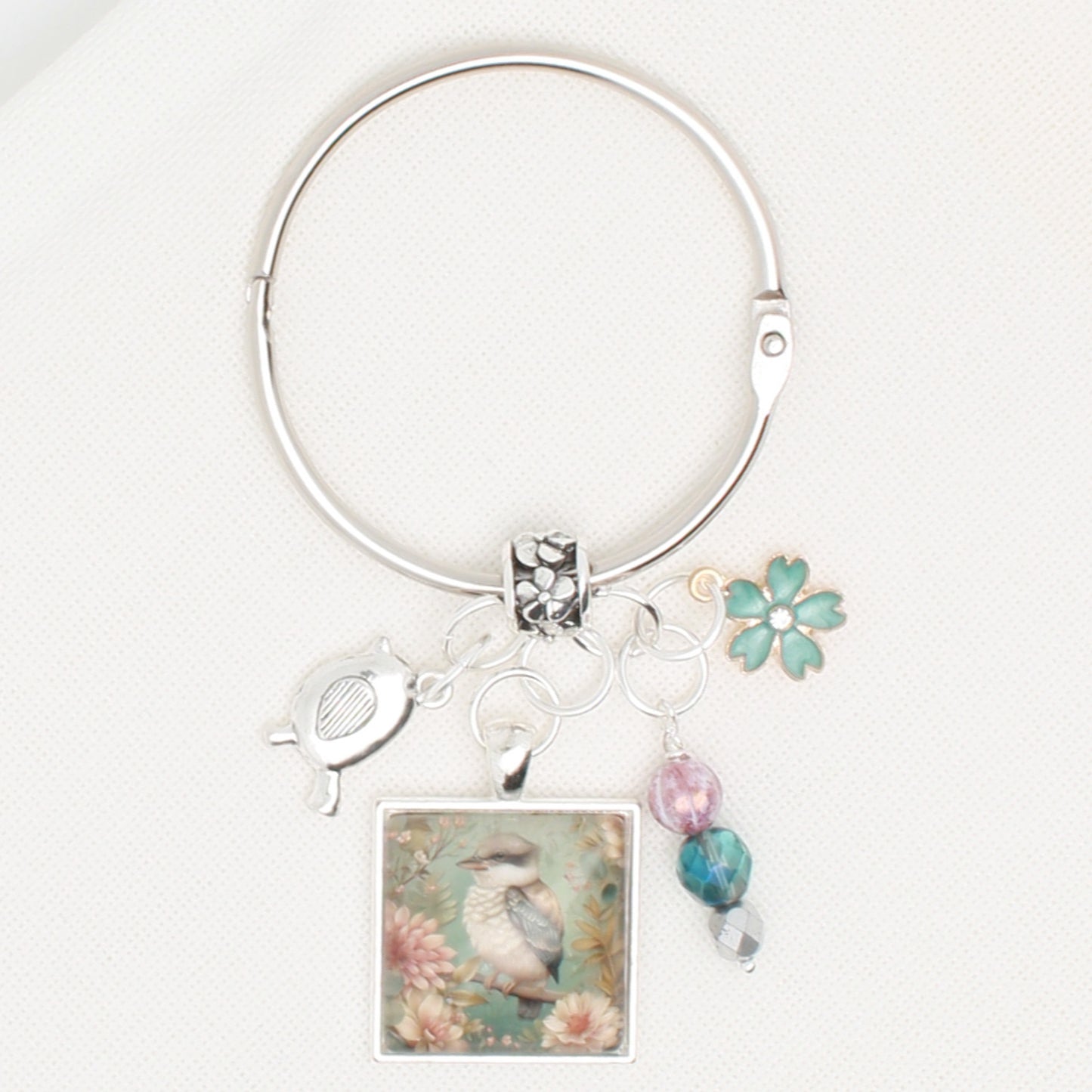 Australian Animals Bird Floss Ring