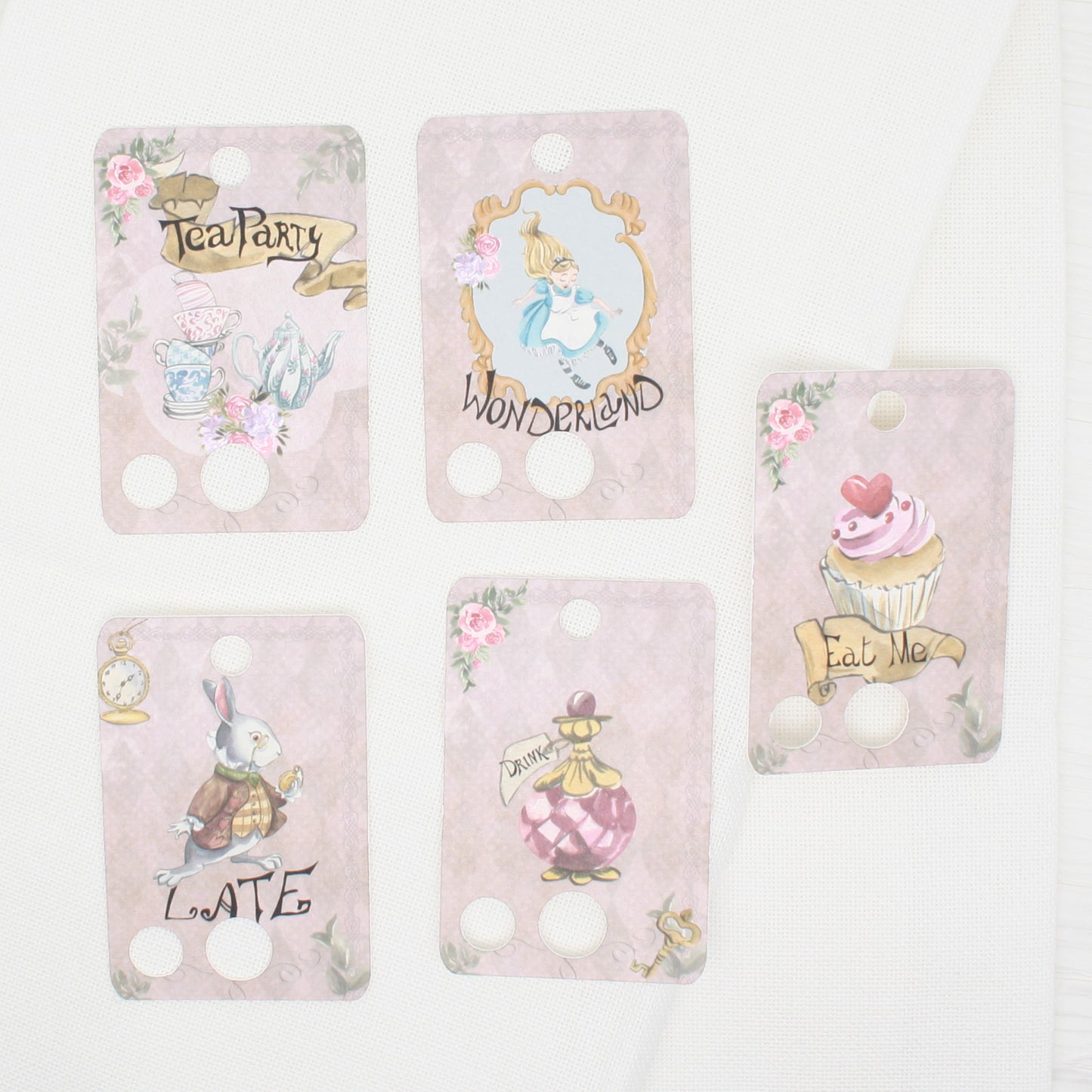 Wonderland Floss Cards