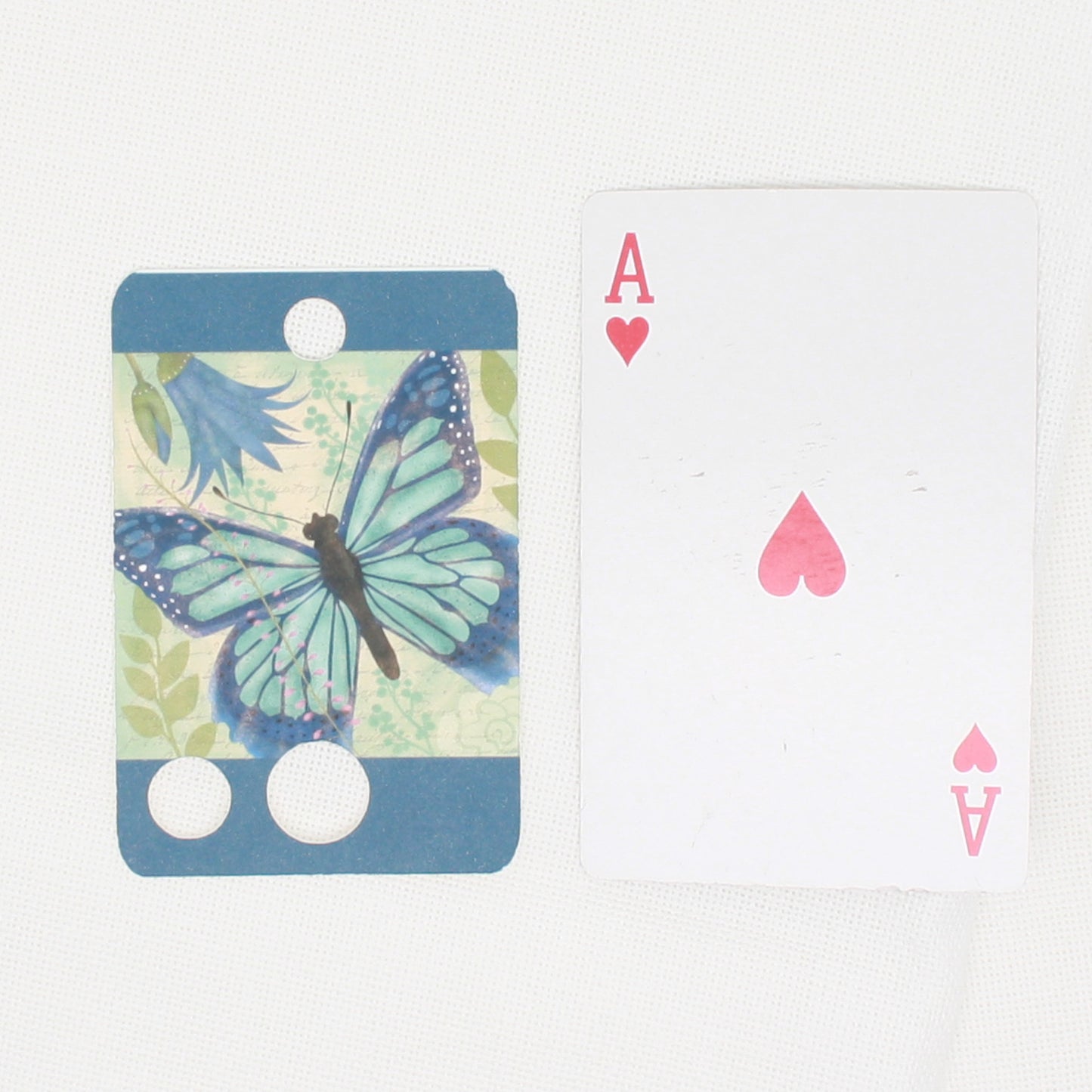Blue Butterfly Floss Cards- Pack Of 20 Cards