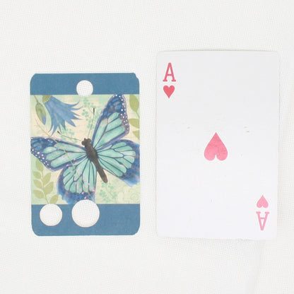 Blue Butterfly Floss Cards- Pack Of 20 Cards