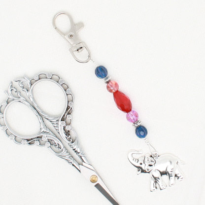Elephant Scissor Fob