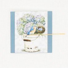 Bird And Hydrangea  Needle Minder
