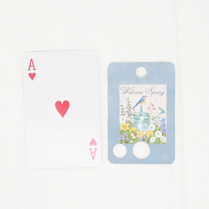 Welcome Spring Floss Cards - Pack Of 20 Cards