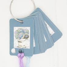 Bird And Hydrangea Floss Cards - Pack Of 20 Cards