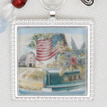 USA Truck Zipper Pull/Mini-Fob