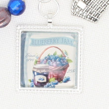 Blueberry Jam  Zipper Pull/ Mini- Fob