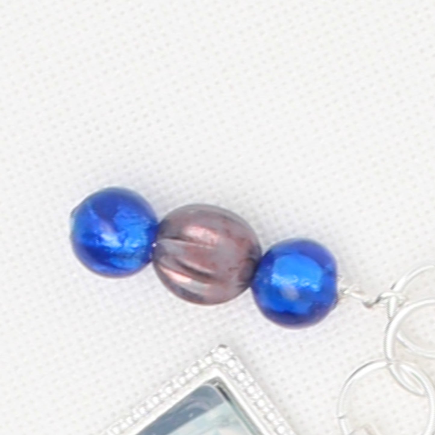 Blueberry Jam  Zipper Pull/ Mini- Fob