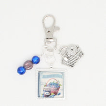 Blueberry Jam  Zipper Pull/ Mini- Fob