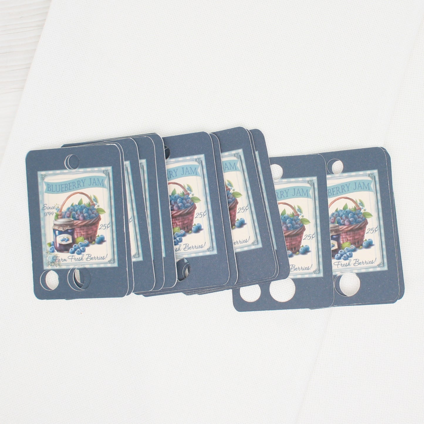 Blueberry Jam Floss Cards- Pack Of 20 Cards