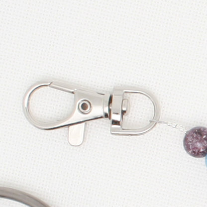 Clock Scissor Fob