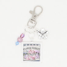 Flower Market Zipper Pull/ Mini- Fob