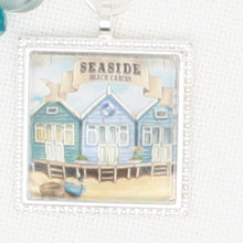 Seaside Cabin Zipper Pull/ Mini- Fob