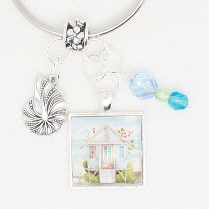 Beach Hut  Floss Ring