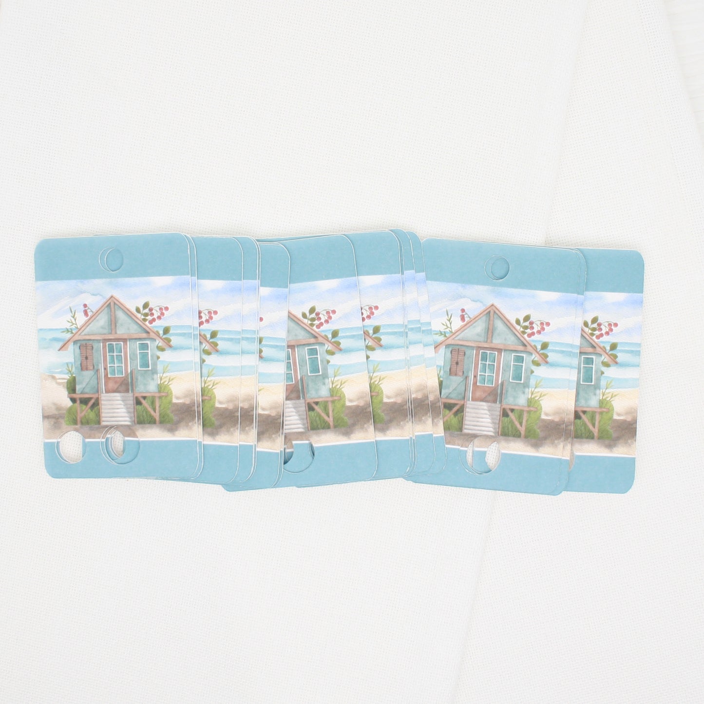Beach Hut Floss Cards