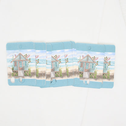 Beach Hut Floss Cards