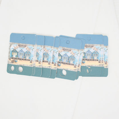 Seaside Cabins Floss Cards- Pack Of 20 Cards