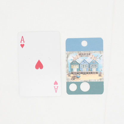 Seaside Cabins Floss Cards- Pack Of 20 Cards
