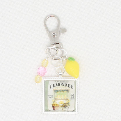 Lemonade Zipper Pull/ Mini-Fob