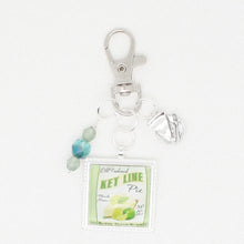 Key Lime Pie Zipper Pull/ Mini-Fob