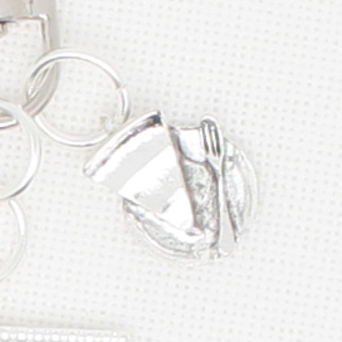 Key Lime Pie Zipper Pull/ Mini-Fob