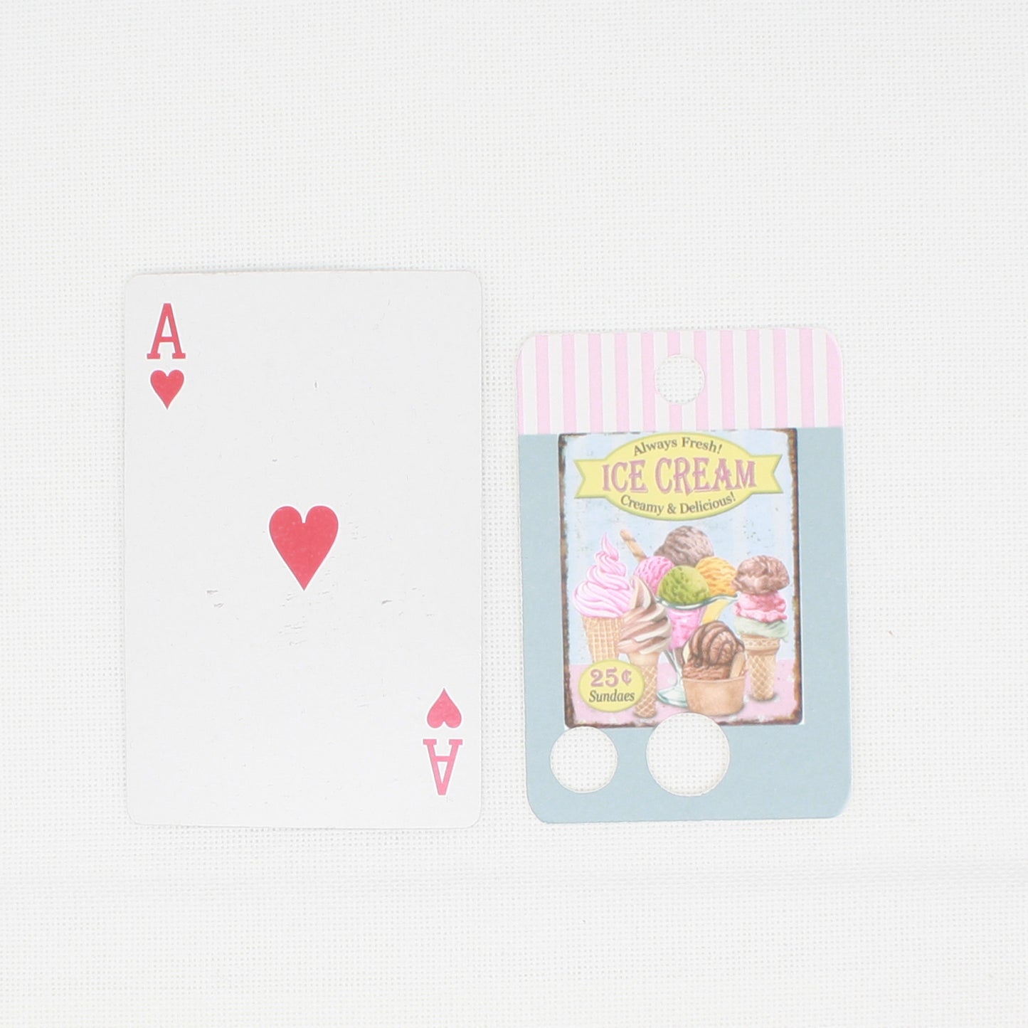 Ice Cream Floss Cards- Pack Of 20 Cards