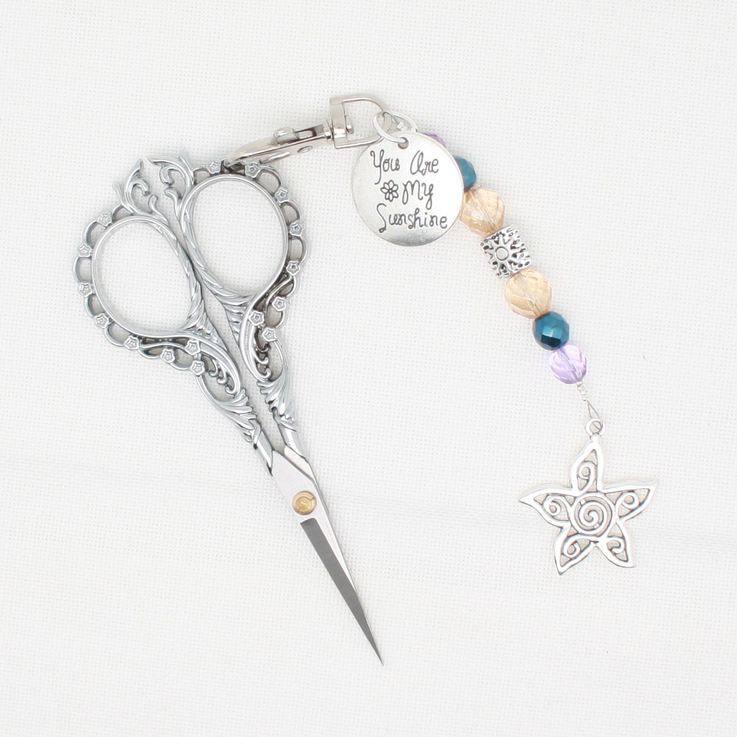You Are My Sunshine Scissor Fob