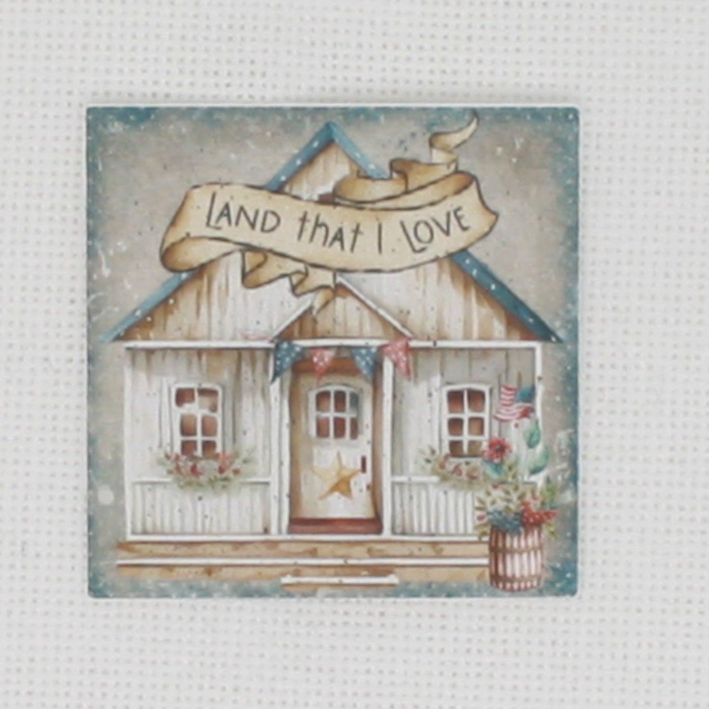 Land That I love House  Needle Minder