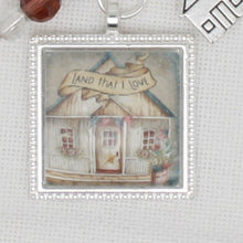 Land That I Love House Zipper Pull/ Mini- Fob