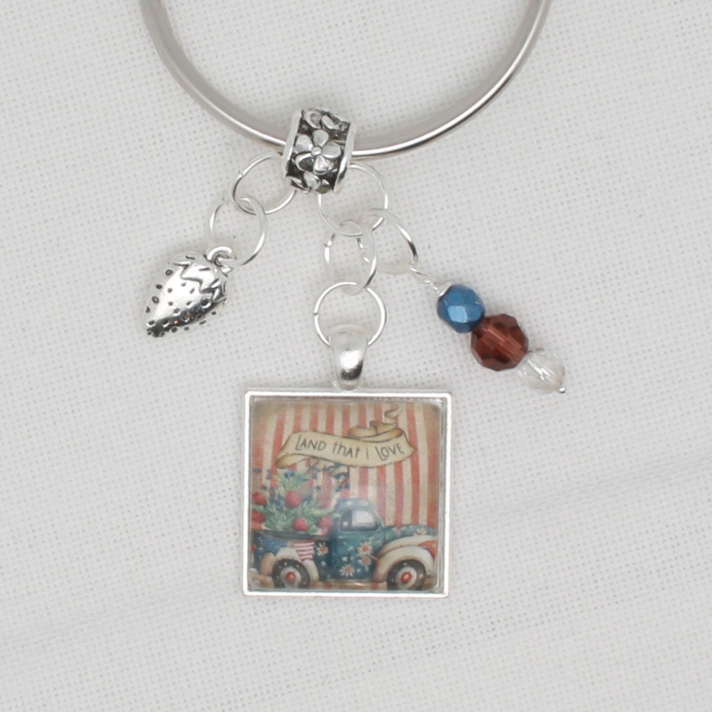 Land That I Love Truck Floss Ring