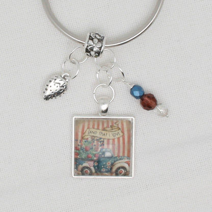 Land That I Love Truck Floss Ring